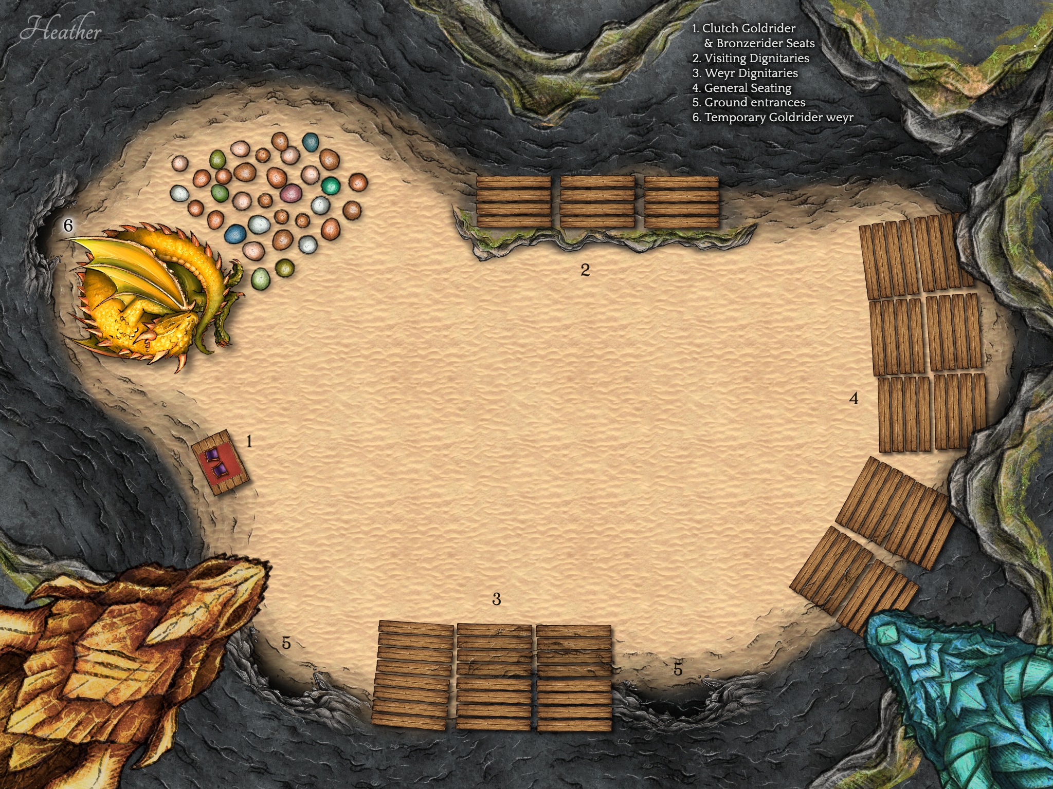 Dragonsfall Weyr - Hatching Cavern
