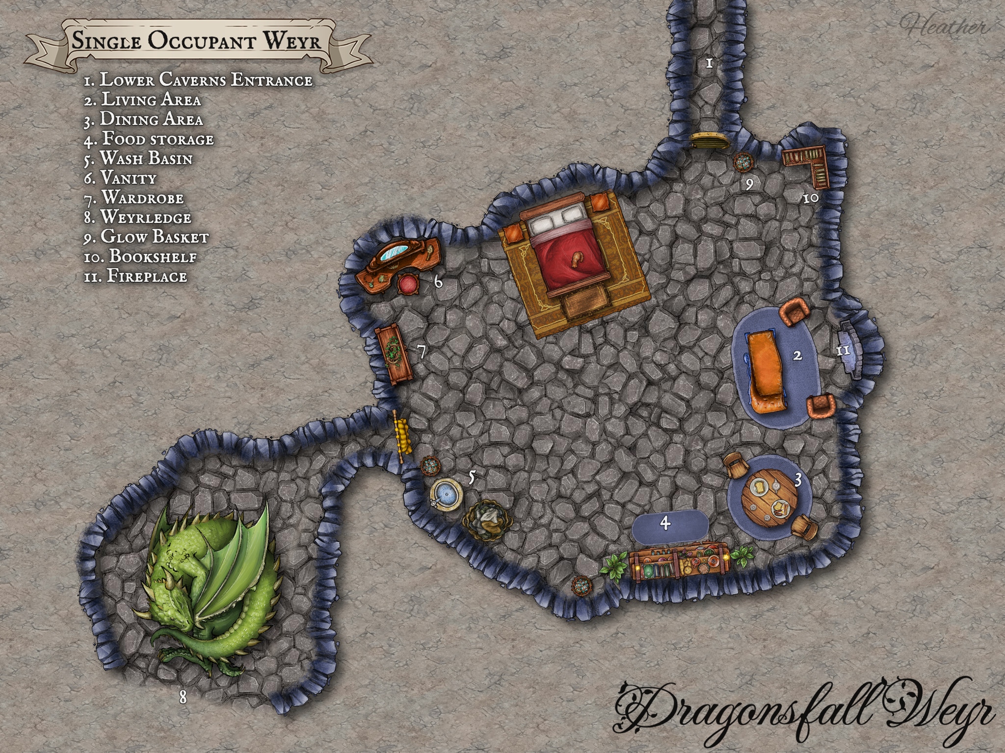 Dragonsfall Weyr - Single Weyr